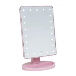 Touch 2.0 Dimmable LED Makeup Mirror In Matte -Impressionsvanity IV TOUCH PNK 01a095a5 b4d3 462e 84bf a8f2e81292fa