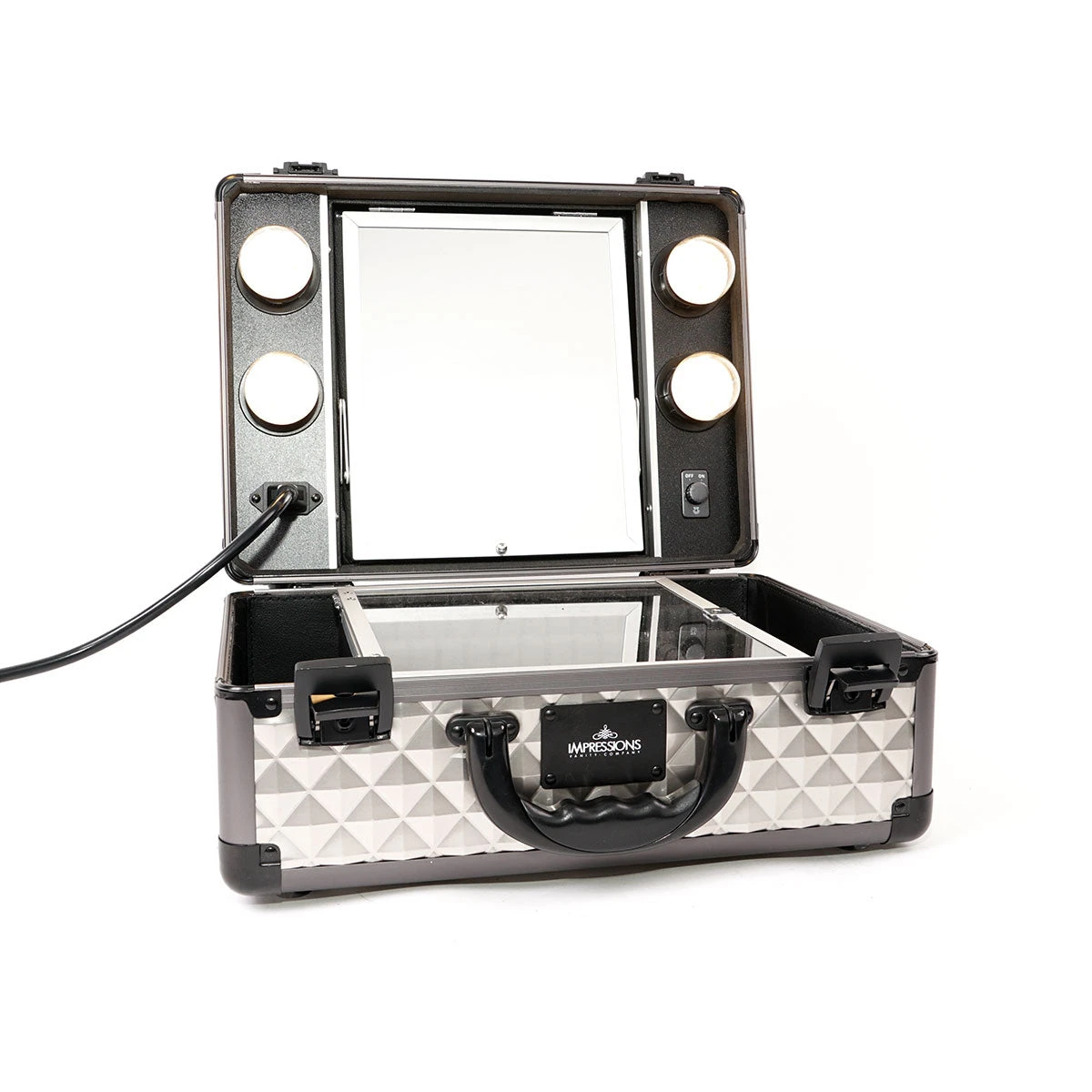 SlayCase® Vanity Travel Case In Studded 4 SlayCase® Vanity Travel Case In Studded - Image 2