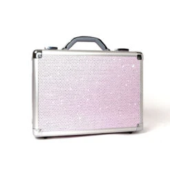 SlayCase® Vanity Travel Case In Sparkle -Impressionsvanity IVC SlayCase Makeup Travel Case Pink Sparkle B
