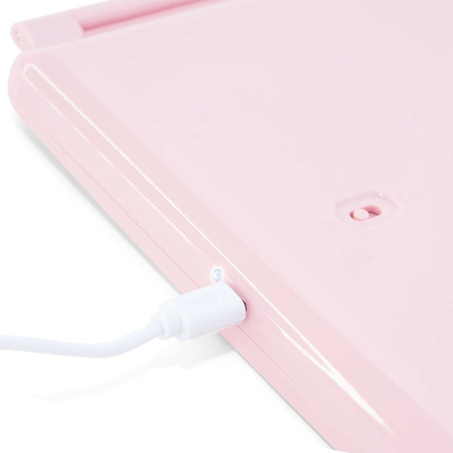 Touch Pad Rechargeable LED Makeup Mirror With Flip Cover 11 Touch Pad Rechargeable LED Makeup Mirror With Flip Cover - Image 9
