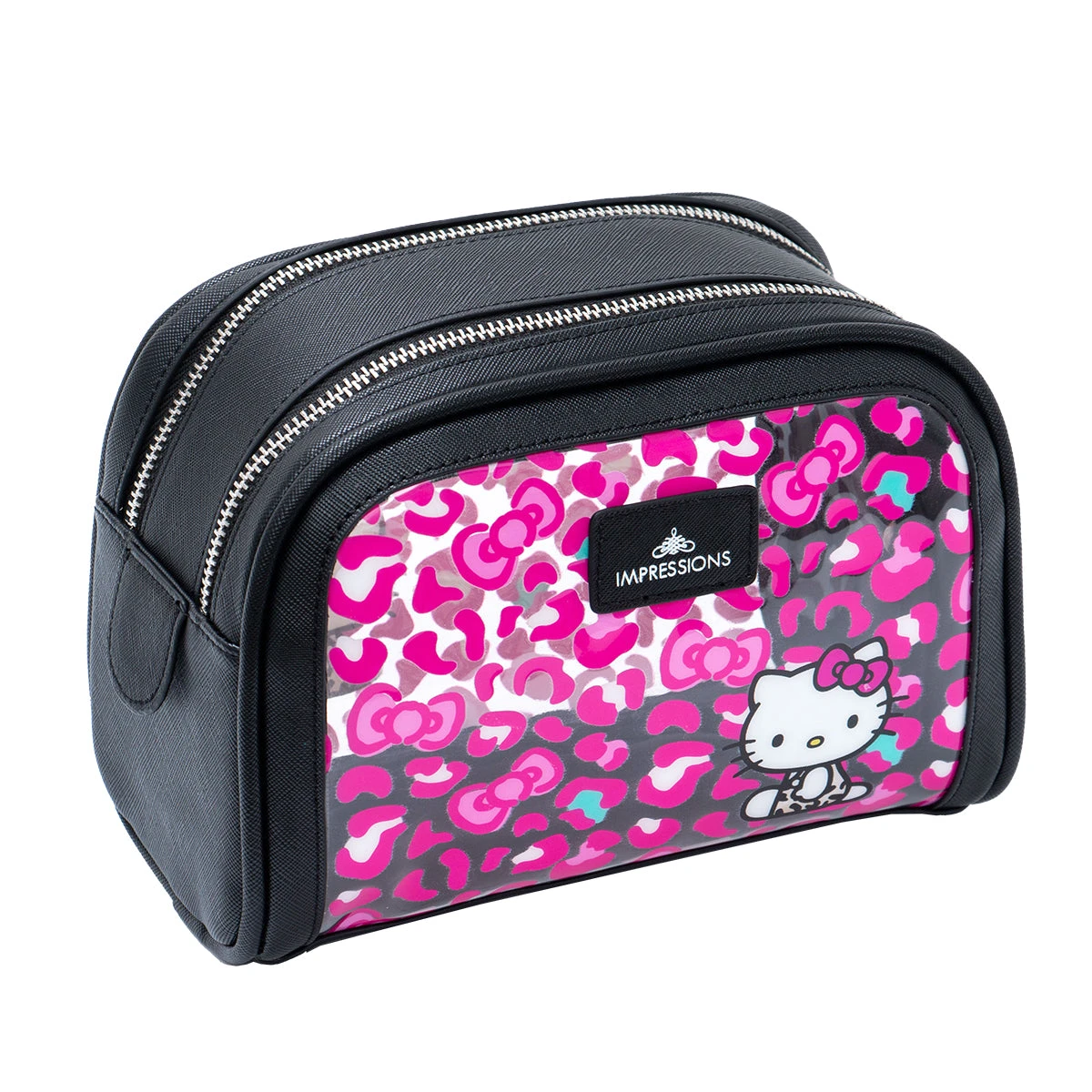 Hello Kitty® Double Zipper Cosmetic Case 4 Hello Kitty® Double Zipper Cosmetic Case - Image 2