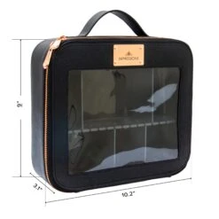Sydney Makeup Carry Case 9 Sydney Makeup Carry Case -Impressionsvanity IVCS KCP25L BLK SYDNEY DMNS