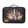 Princess "Midnight" Makeup Carry Case With Adjustable Dividers 2 Princess "Midnight" Makeup Carry Case With Adjustable Dividers -Impressionsvanity IVCS KCP265 DIS BLK FRONT