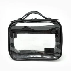 Malta Clear Toiletry Case - Small 16 Malta Clear Toiletry Case - Small -Impressionsvanity IVCS MALJY22 1029S BLK