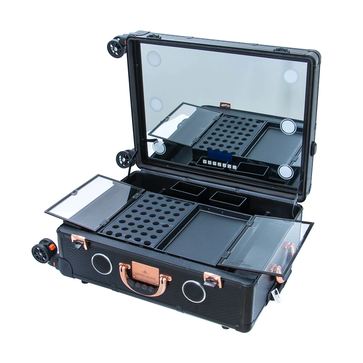 SlayCase® Pro Lux Vanity Travel Train Case 3 SlayCase® Pro Lux Vanity Travel Train Case