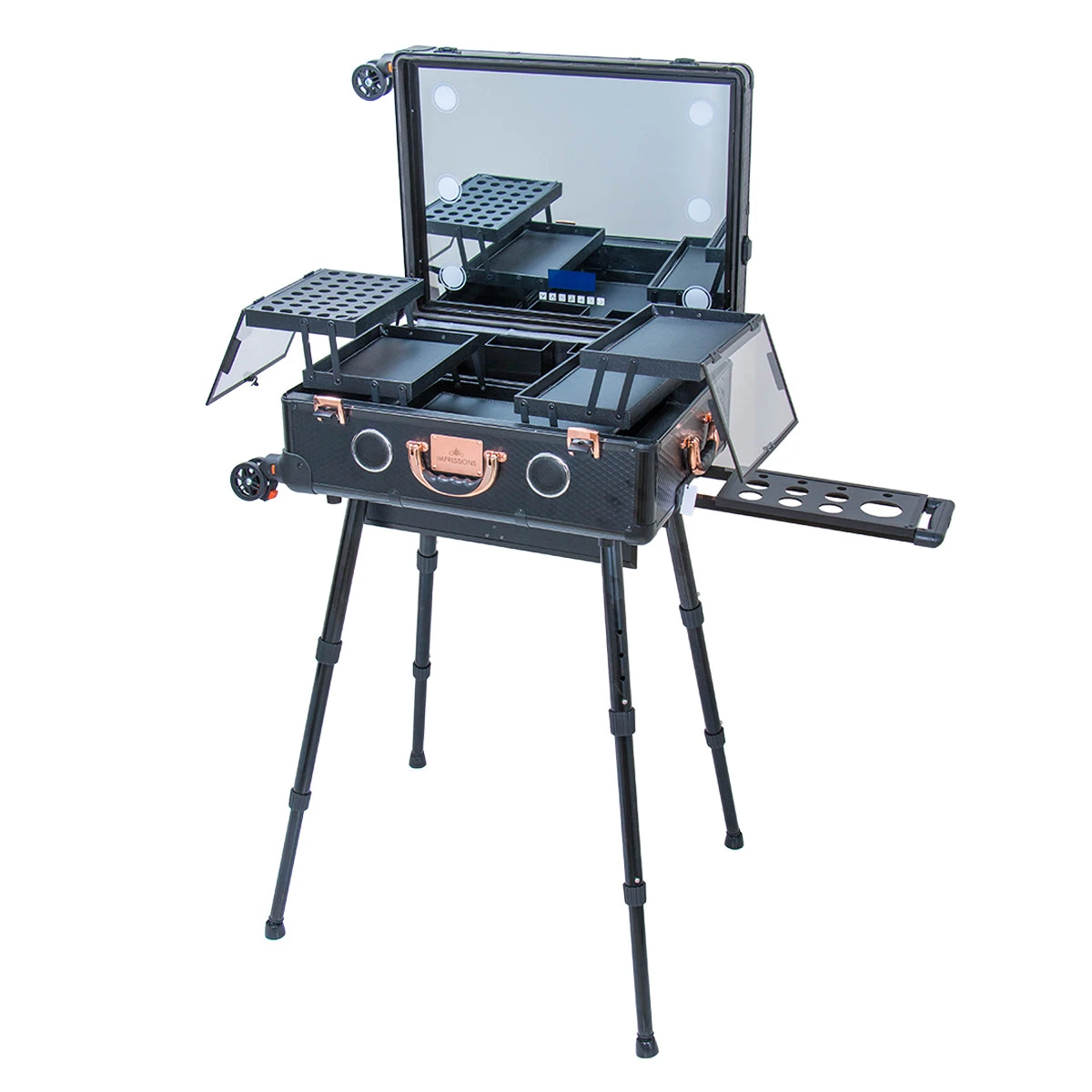 SlayCase® Pro Lux Vanity Travel Train Case 4 SlayCase® Pro Lux Vanity Travel Train Case - Image 2