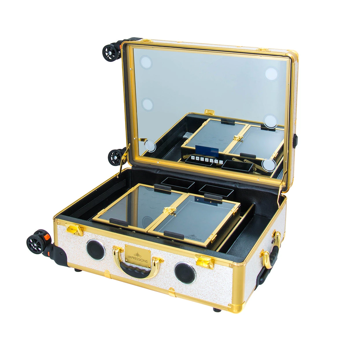 SlayCase® Pro Lux Vanity Travel Train Case 6 SlayCase® Pro Lux Vanity Travel Train Case - Image 4