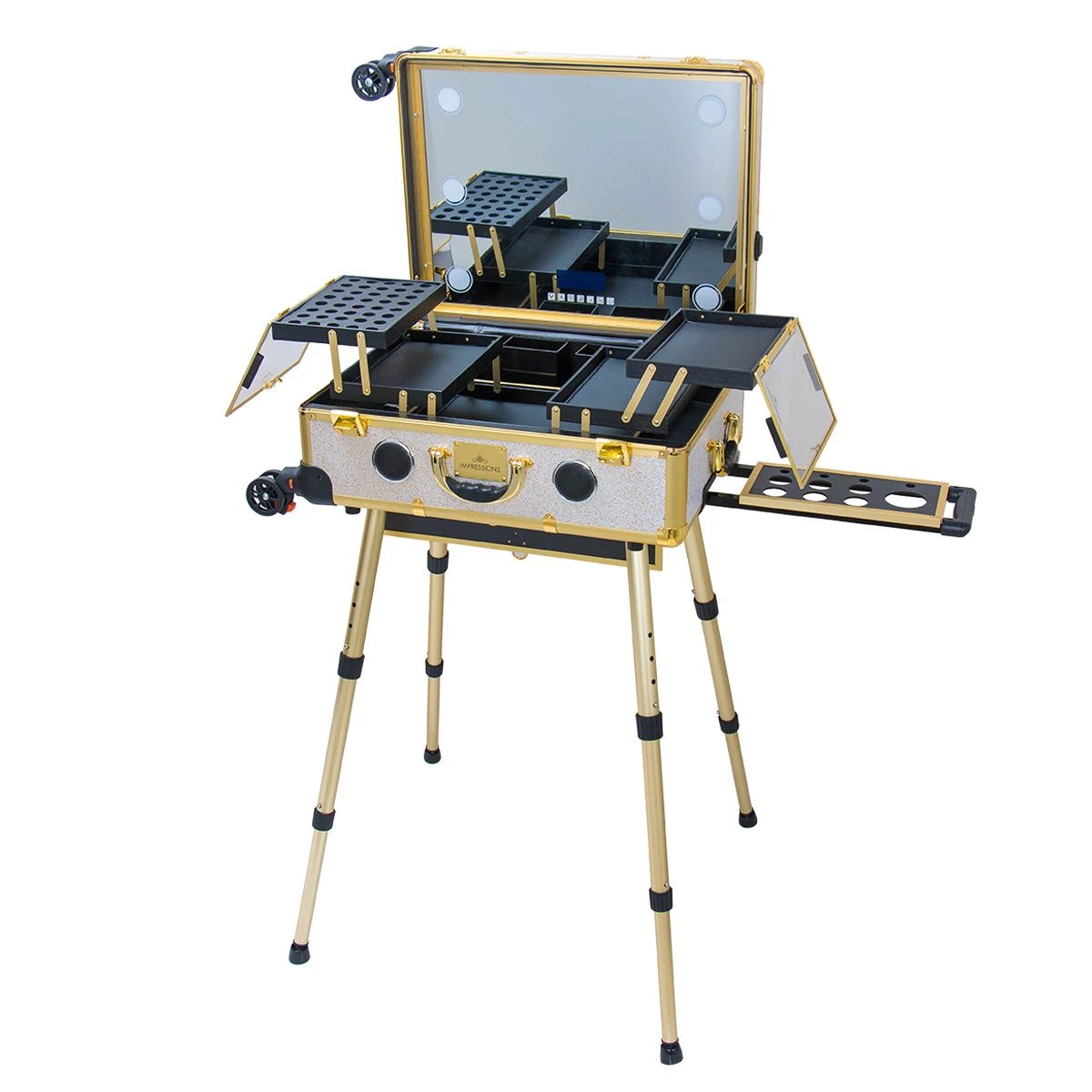 SlayCase® Pro Lux Vanity Travel Train Case 7 SlayCase® Pro Lux Vanity Travel Train Case - Image 5