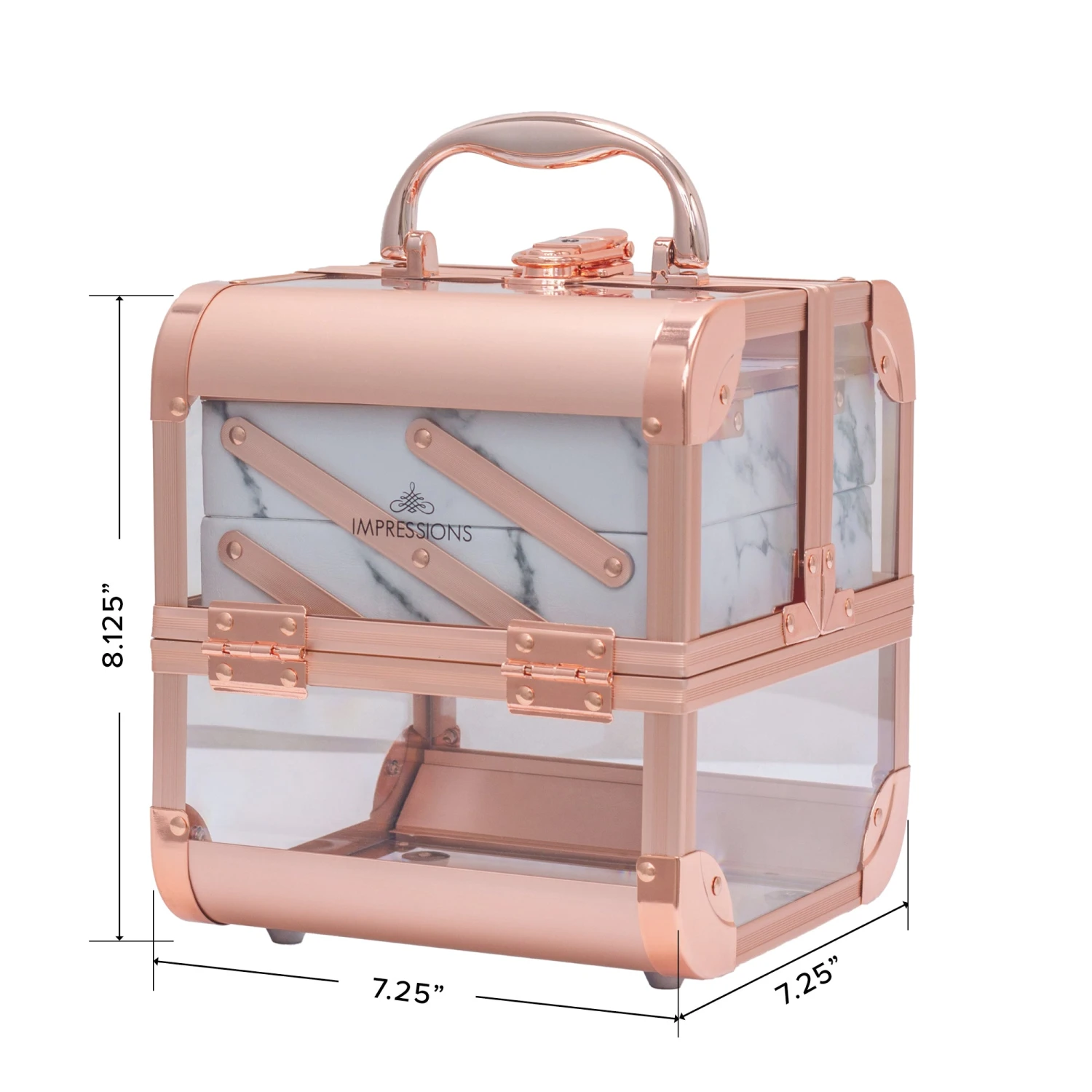 Savvy SlayCube® Makeup Travel Case With Mirror 5 Savvy SlayCube® Makeup Travel Case With Mirror - Image 3