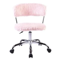 Willow Swivel Vanity Chair 19 Willow Swivel Vanity Chair -Impressionsvanity IVFC D81964 PNKFF 1