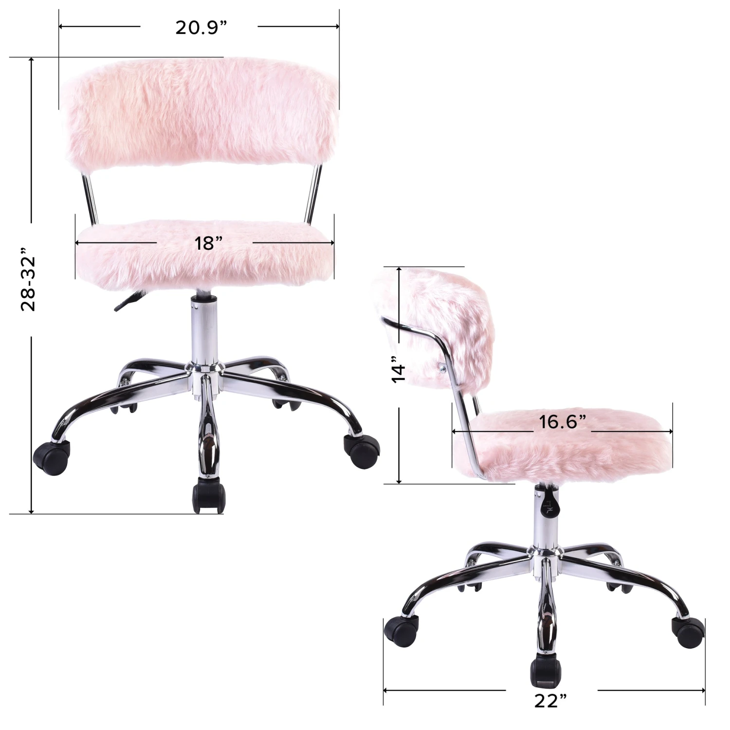 Willow Swivel Vanity Chair 10 Willow Swivel Vanity Chair - Image 8