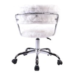 Willow Swivel Vanity Chair 27 Willow Swivel Vanity Chair -Impressionsvanity IVFC D81964 WHTFF 4