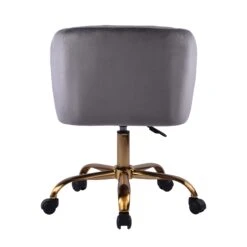 Rylee Swivel Vanity Chair 35 Rylee Swivel Vanity Chair -Impressionsvanity IVFC D8355 DGRY 4