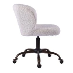 Rylee Swivel Vanity Chair 24 Rylee Swivel Vanity Chair -Impressionsvanity IVFC D8355 WHTLW 3