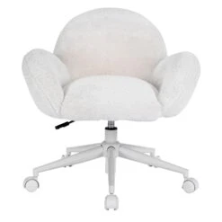 Cloud Vanity Chair 18 Cloud Vanity Chair -Impressionsvanity IVFC D83701 WHTFF 1