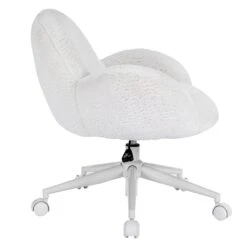 Cloud Vanity Chair 19 Cloud Vanity Chair -Impressionsvanity IVFC D83701 WHTFF 3