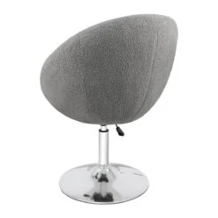 Antoinette Round Tufted Vanity Chair -Impressionsvanity IVFC IPS102 BOGRY B