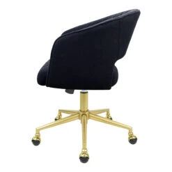 Caitlyn Swivel Vanity Chair 20 Caitlyn Swivel Vanity Chair -Impressionsvanity IVFC IPS224 BOBLK S