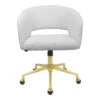 Caitlyn Swivel Vanity Chair -Impressionsvanity IVFC IPS224 BOWHT F