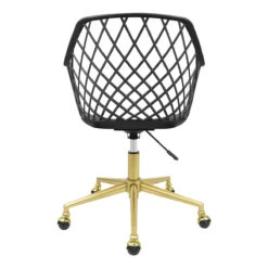 Robin Swivel Vanity Chair 21 Robin Swivel Vanity Chair -Impressionsvanity IVFC IPS225 BLK B