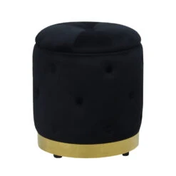 Kiki Storage Ottoman Set 13 Kiki Storage Ottoman Set -Impressionsvanity IVFC IPS256 BLKV F