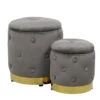 Kiki Storage Ottoman Set 2 Kiki Storage Ottoman Set -Impressionsvanity IVFC IPS256 LGRYV SET