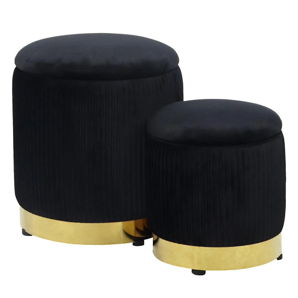 Zoe Storage Ottoman Set 5 Zoe Storage Ottoman Set - Image 3