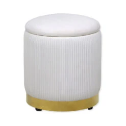 Zoe Storage Ottoman Set 17 Zoe Storage Ottoman Set -Impressionsvanity IVFC IPS257 CRMV F