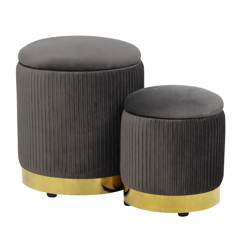 Zoe Storage Ottoman Set 7 Zoe Storage Ottoman Set - Image 5