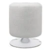 Rosey Tufted Vanity Ottoman 2 Rosey Tufted Vanity Ottoman -Impressionsvanity IVFC TF101 BOWHT SIDE