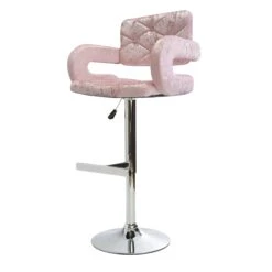 Vera Diamond Tufted Vanity Stool 24 Vera Diamond Tufted Vanity Stool -Impressionsvanity IVFC TF10302 VWPK