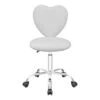 Heart Swivel Vanity Chair 2 Heart Swivel Vanity Chair -Impressionsvanity IVFS IPS204 BOWHT F