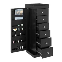 SlayStation® Storage Armoire -Impressionsvanity IVFS SLAYARM6026 BLK 2
