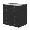 SlayStation® Display Chest With Drawers 1 SlayStation® Display Chest With Drawers -Impressionsvanity IVFS SLAYCH6028 BLK 1 02a580a6 6b85 4534 9af3 8429990f7bee