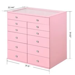 SlayStation® Display Chest With Drawers -Impressionsvanity IVFS SLAYCH6028 PNK DMNS c837a94c f2be 42ec bccd b689fc6ac2e5