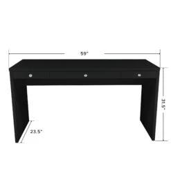 SlayStation® Marie Vanity Table 17 SlayStation® Marie Vanity Table -Impressionsvanity IVFT SSMARIE6096 BLKDMNS