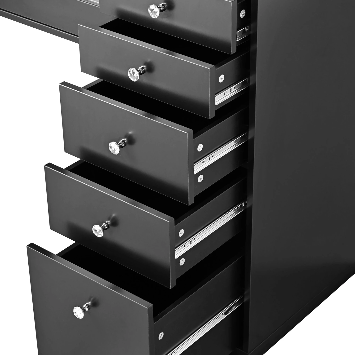 SlayStation® Odette Vanity Table With Top Display Drawers 6 SlayStation® Odette Vanity Table With Top Display Drawers - Image 4