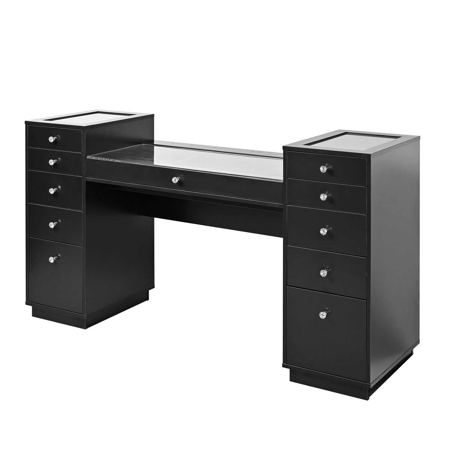 SlayStation® Odette Vanity Table With Top Display Drawers 3 SlayStation® Odette Vanity Table With Top Display Drawers