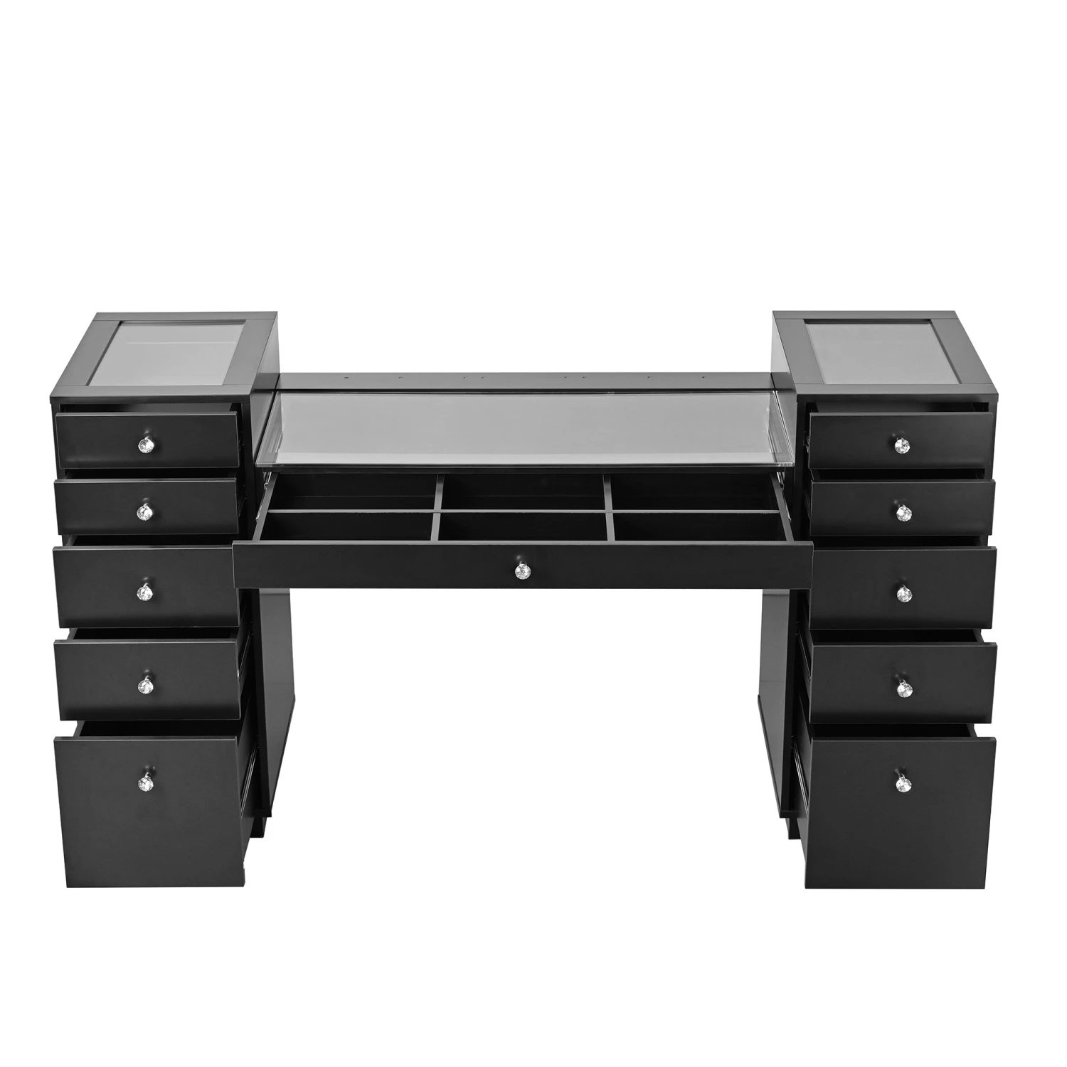 SlayStation® Odette Vanity Table With Top Display Drawers 5 SlayStation® Odette Vanity Table With Top Display Drawers - Image 3