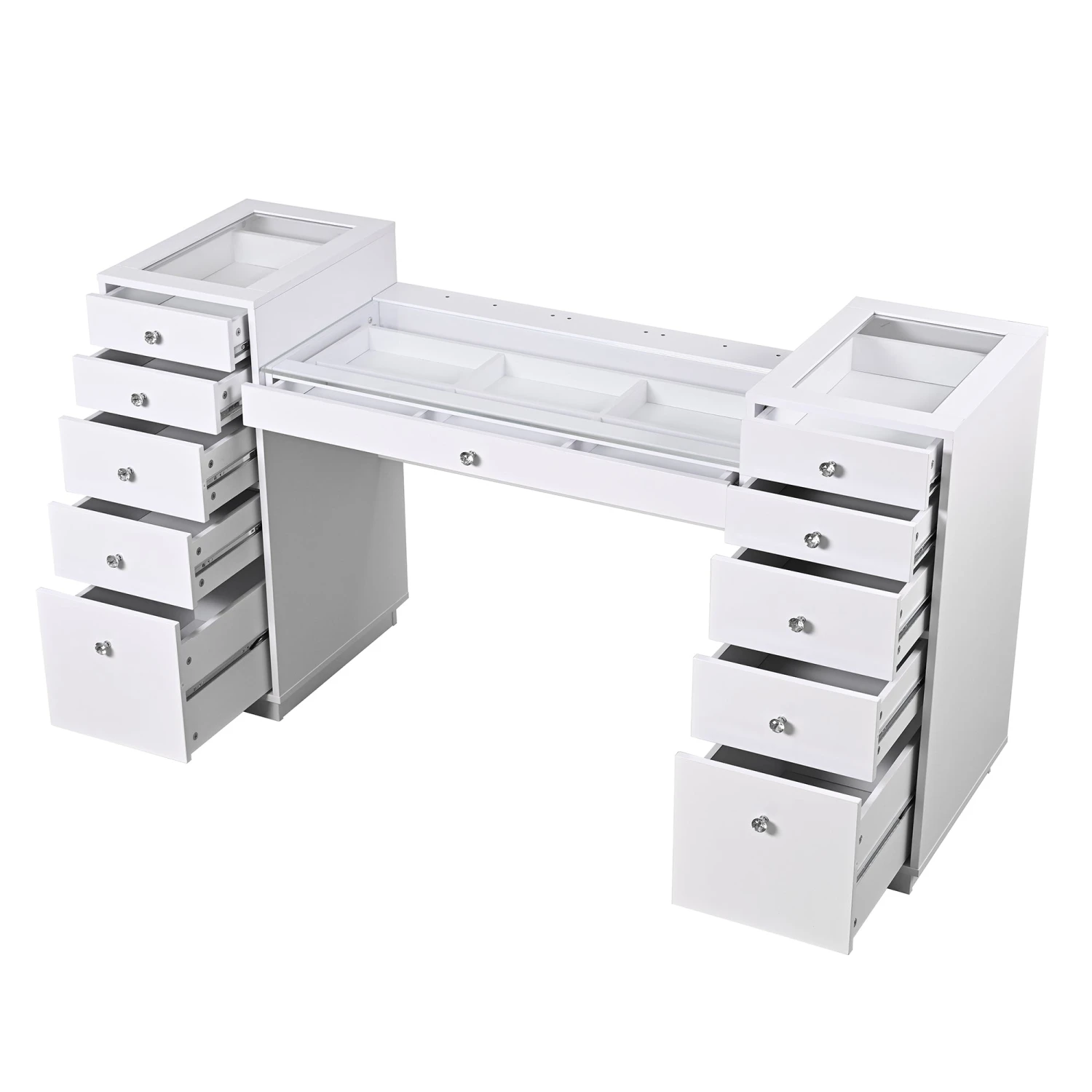 SlayStation® Odette Vanity Table With Top Display Drawers 14 SlayStation® Odette Vanity Table With Top Display Drawers - Image 12