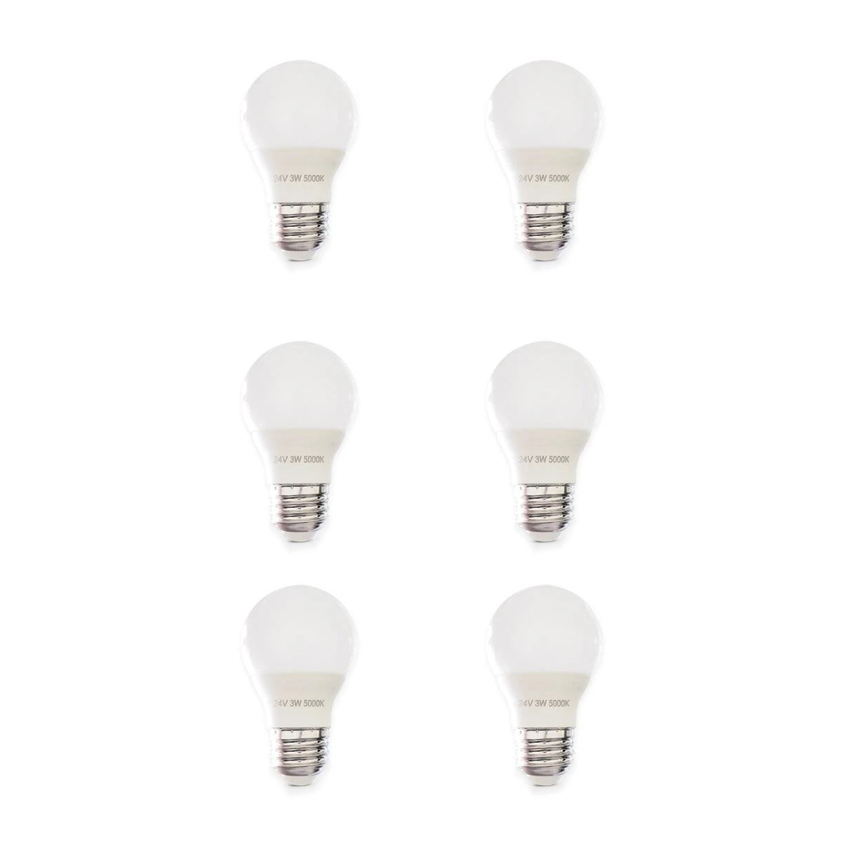 Premiere Frosted LED Globe Bulbs, Dimmable (Cool White, 24v) 4 Premiere Frosted LED Globe Bulbs, Dimmable (Cool White, 24v) - Image 2