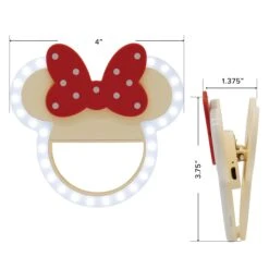 Minnie Mouse GlowMe® LED Beauty Ring Light -Impressionsvanity IVLG GLOWMEVE2 MIN DMNS