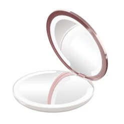 Coco LED Compact Mirror -Impressionsvanity IVMC COCO CM WHT INSIDE