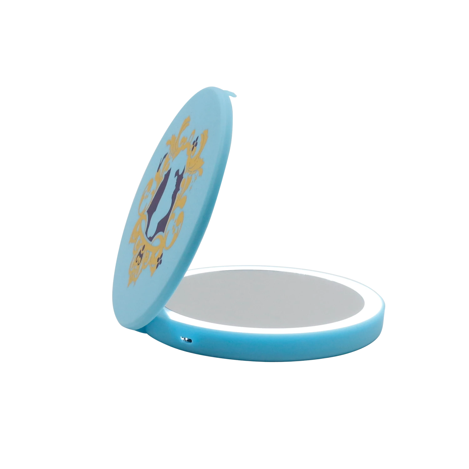 Cinderella Compact Mirror With Wireless Power Bank Charging Base 4 Cinderella Compact Mirror With Wireless Power Bank Charging Base - Image 2