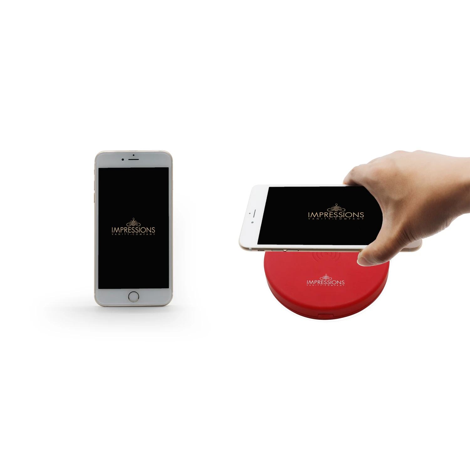 Snow White Compact Mirror With Wireless Power Bank Charging Base 10 Snow White Compact Mirror With Wireless Power Bank Charging Base - Image 8