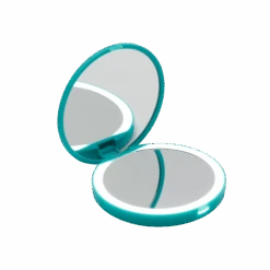 Jasmine Compact Mirror With Wireless Power Bank Charging Base -Impressionsvanity IVMC DISCOM TEL Jasmine 3 Compact