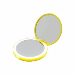 Belle Compact Mirror With Wireless Power Bank Charging Base 14 Belle Compact Mirror With Wireless Power Bank Charging Base -Impressionsvanity IVMC DISCOM YLW Belle 4 Compact
