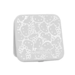Hello Kitty® Supercute Compact Mirror With Magnification 12 Hello Kitty® Supercute Compact Mirror With Magnification -Impressionsvanity IVMC HKCOM BOWS WHT F