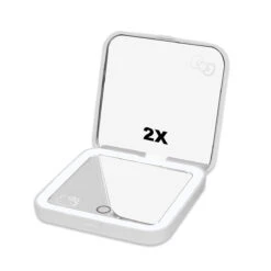 Hello Kitty® Supercute Compact Mirror With Magnification 13 Hello Kitty® Supercute Compact Mirror With Magnification -Impressionsvanity IVMC HKCOM BOWS WHT INSIDE