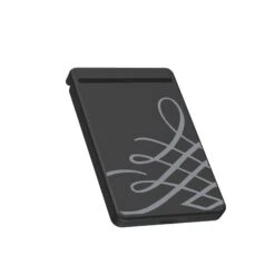 TouchUp 2.0 Rechargeable LED Compact Mirror -Impressionsvanity IVMC TOUCHUPV2 BLK F2